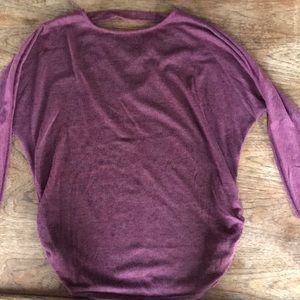 Open back sweater